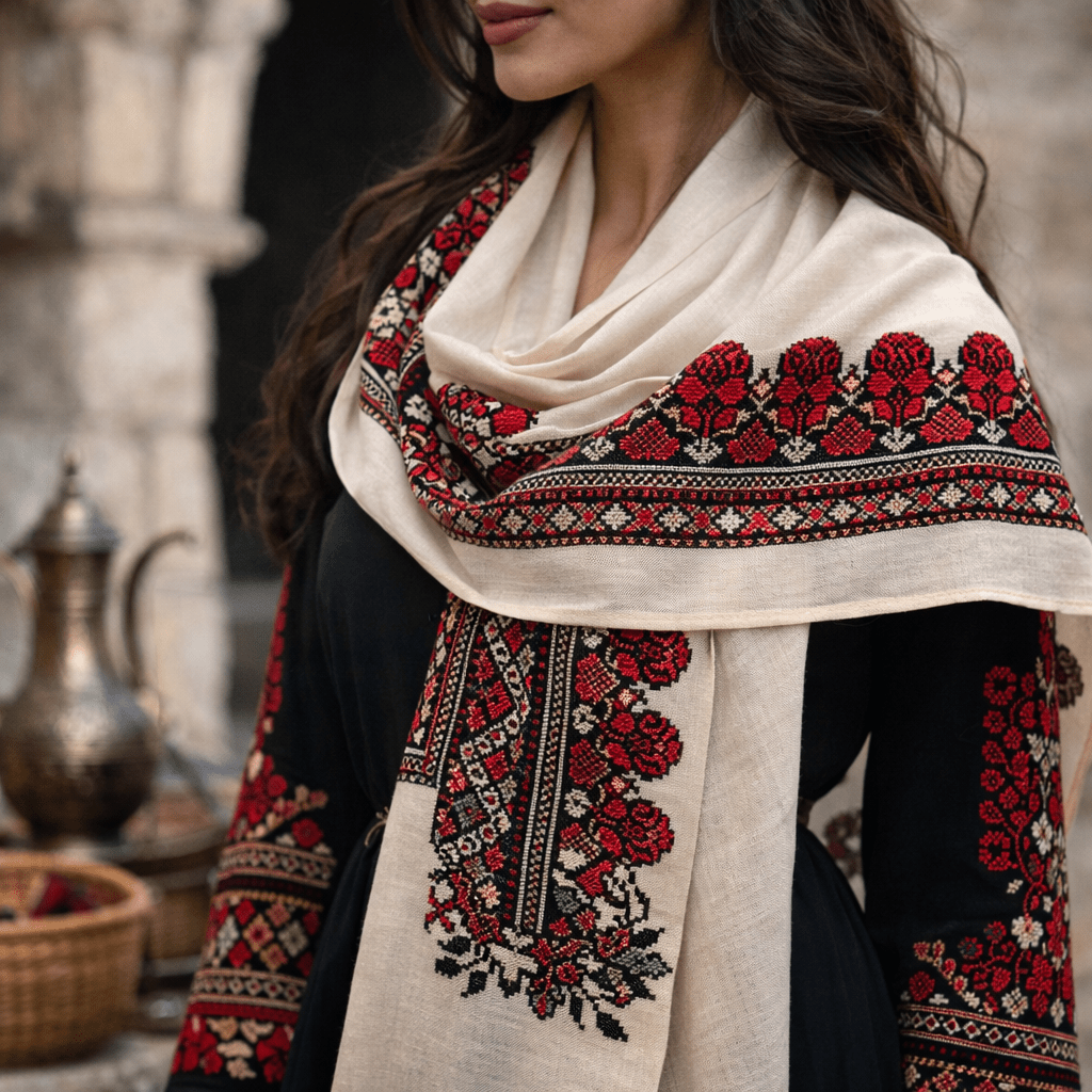 Palestinian Scarves - Al Haifawi